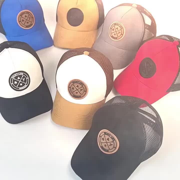6 Packs, Gray And Black/yellow And Black/black/black And White/yellow And White/gray And Black/red And Black, Spring, Summer, Autumn And Winter, Four Seasons Mesh Caps, ENJOY LIFE, Letter Patch Baseball Caps, Men'S And Women'S Trucker Hats
