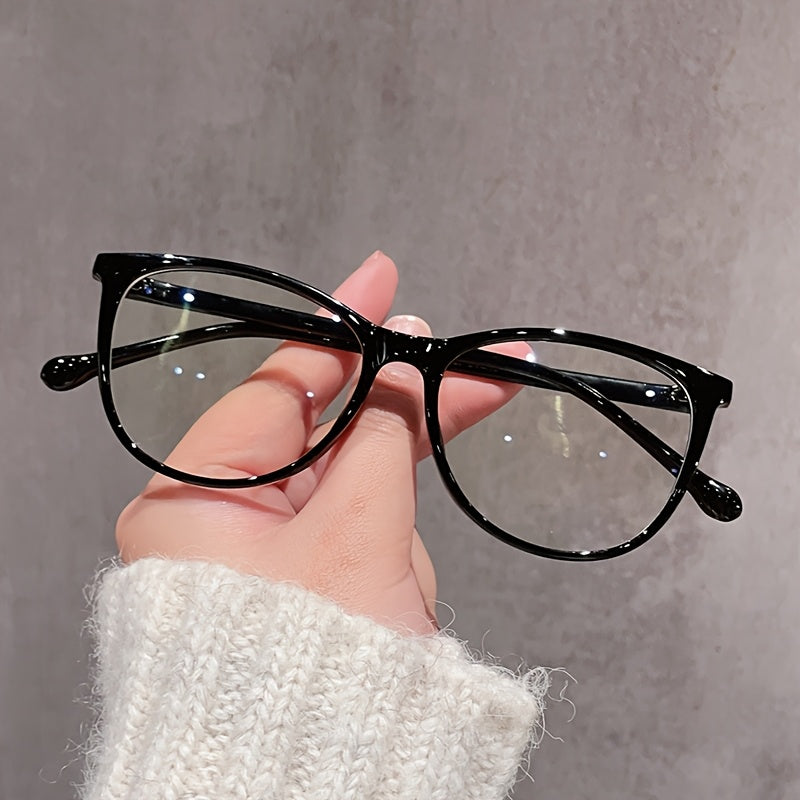 Women's Anti-Blue Light Glasses - Full Rim Frame with Metal Hinges, Lightweight & Durable Eyewear in Teal-blue/ for Computer, Photography, Everyday - Perfect Gift for Women, Computer Eyewear, Fashionforward Design, Sparkling Lens Feature, Photography Acce