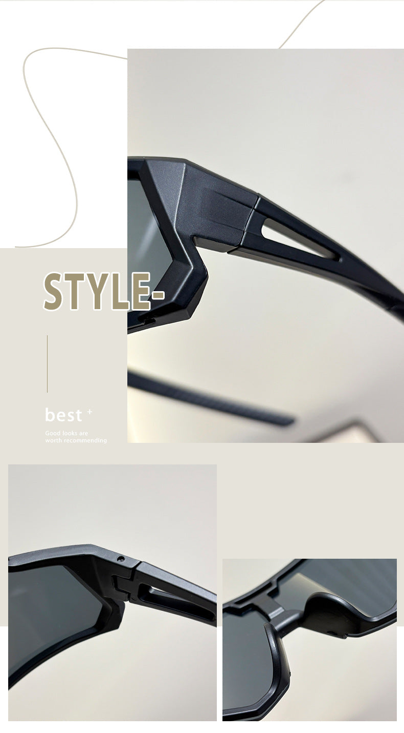 Set of 8 New Stylish Oversized Glasses for Outdoor Sports, Suitable for Both Men And Women, Perfect for Parties And Photos