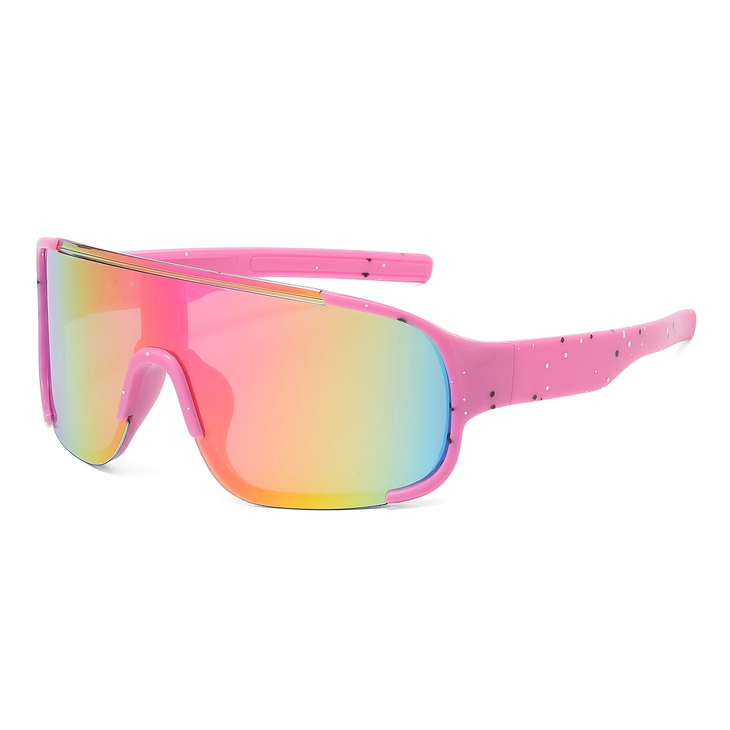 6 Pairs Of Men's And Women's Fashionable Glasses - Lightweight PC Frame, Resistant, Durable, Anti Glare, High-definition Lenses - Suitable for Outdoor Activities And Driving, Bicycle Glasses Accessories