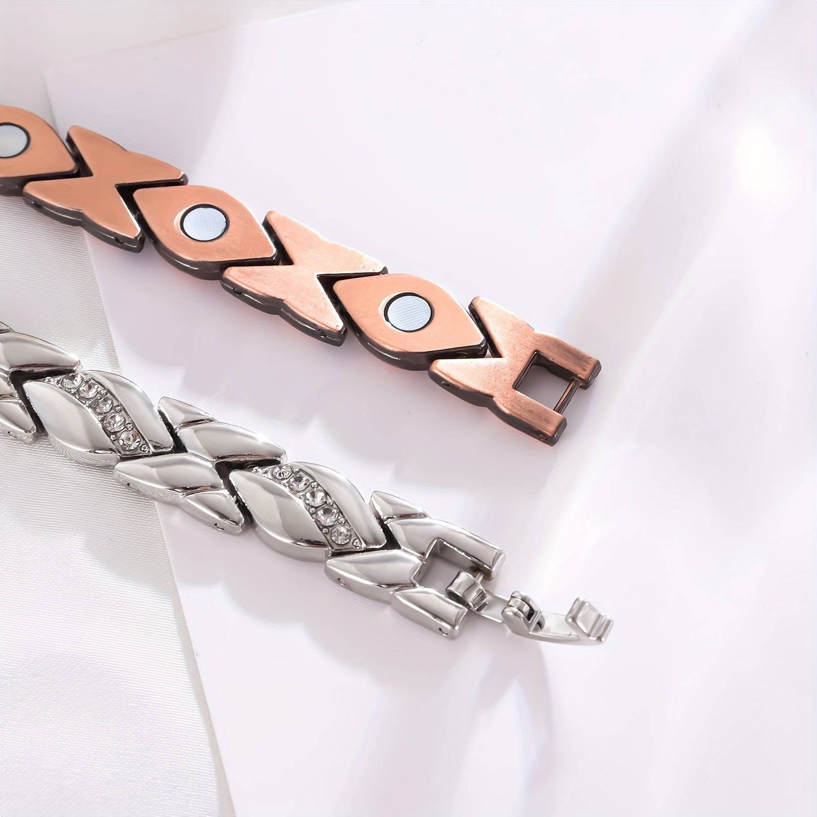 2pcs Of Pure Copper Bracelets for Women, Super Bracelets for Women, with 3500 Gauss, Copper Bracelets for Birthday, Mother's Day Christmas Valentine's DayJewelry Gifts