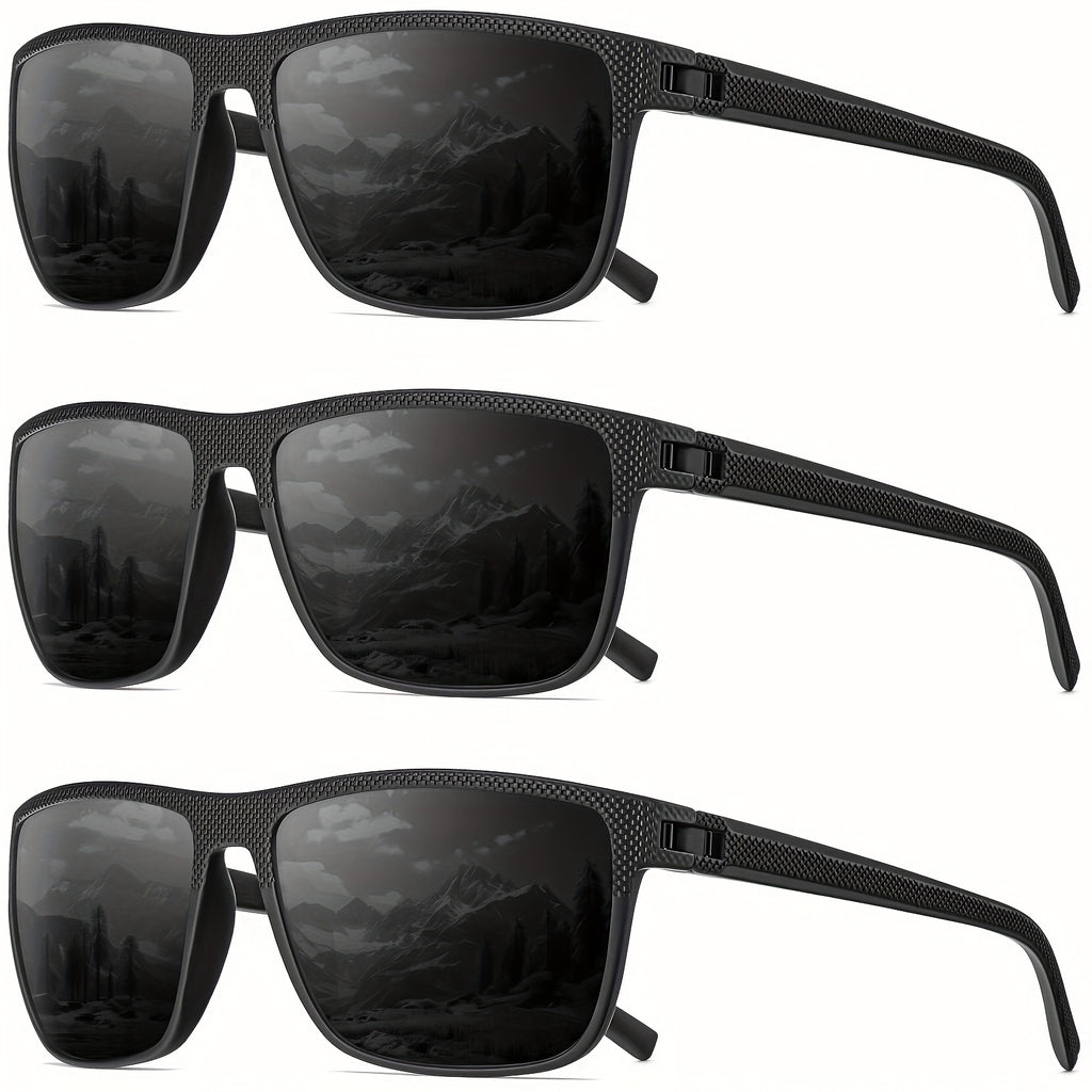 Lightweight Polarized Men's, Classic Men's Rectangle Comfortable And Stress Free for Birthday Gift Halloween New Year