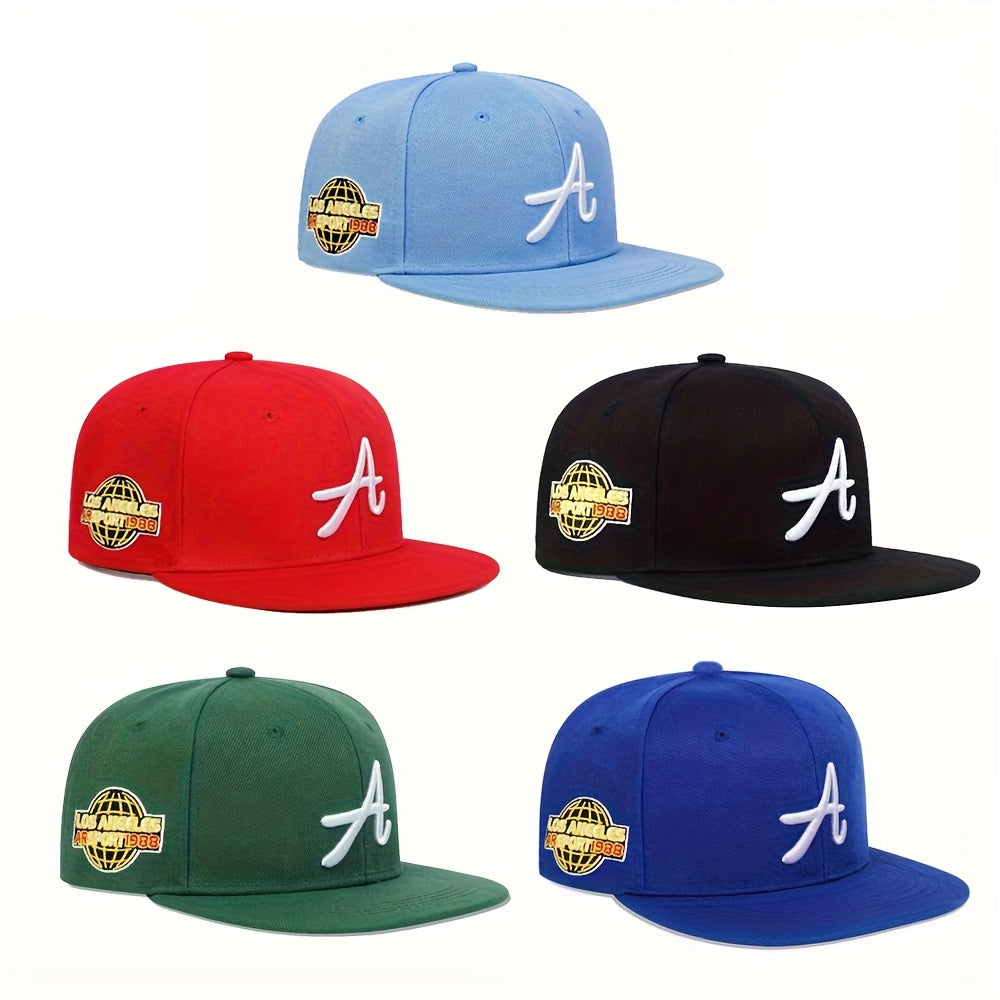3pcs Los Angeles Embroidered Baseball Caps Casual Hip-Hop Rebound Caps Adjustable Sunshade Dad Hats for Men and Women, Casual Wear, Fashion Headwear, Adjustable Fit, High-Quality Embroidery, Baseball Caps, Unisex Caps, Streetwear Enthusiasts
