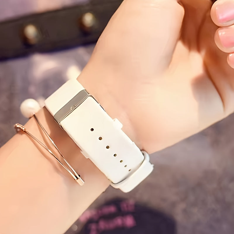 Cool Easy Style Transparent Dial Clock Analog Quartz Women Wrist Watch Creative Exquisite Beautiful Gift Watch