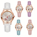 5pcs Of Hello Kitty Kuromi 'S Watches With Sanrio Cartoon Theme, A Set Of 5 Cute Sanrio 'S Watches That Can Be Freely Matched And Worn, Perfect As A Gift For Parties