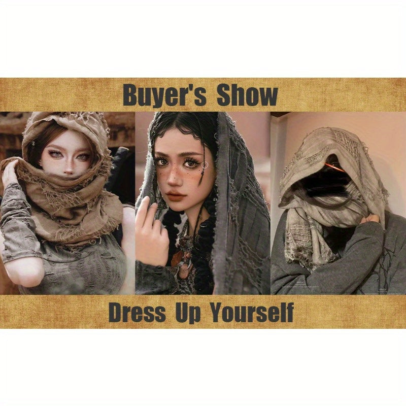 Scarf, Hooded Cape, Renaissance Clothing, Cape Accessories