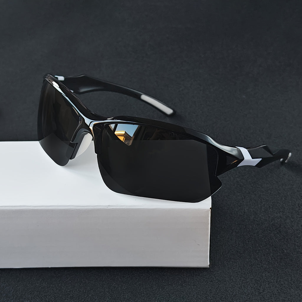 7 Pairs of Stylish And Handsome Square Frame Glasses, Trendy Style