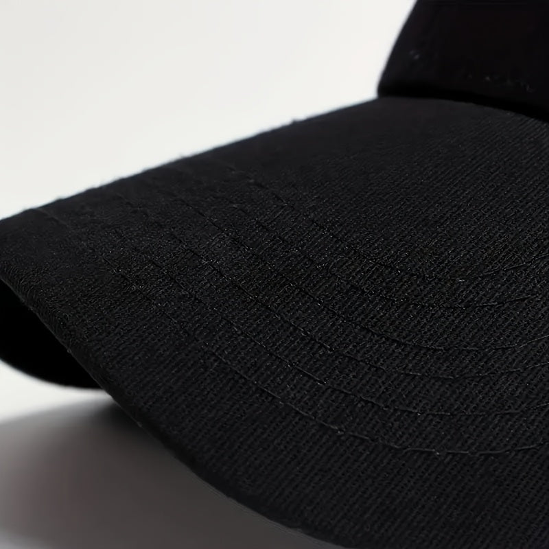Set of 5 Plain Baseball Caps Ideal for Outdoor Activities Made from Fiber