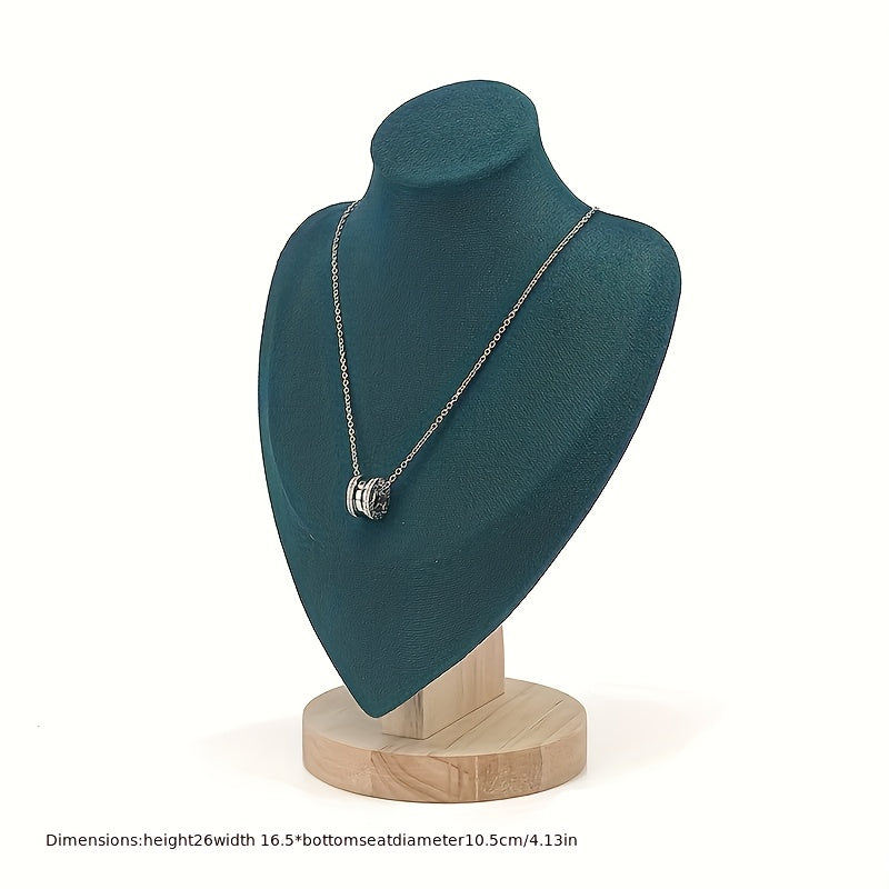 1pc Mannequin Portrait Neck Jewelry Display Stand: for Versatile Jewelry Organizers for Home, Trade, and Decorative Use