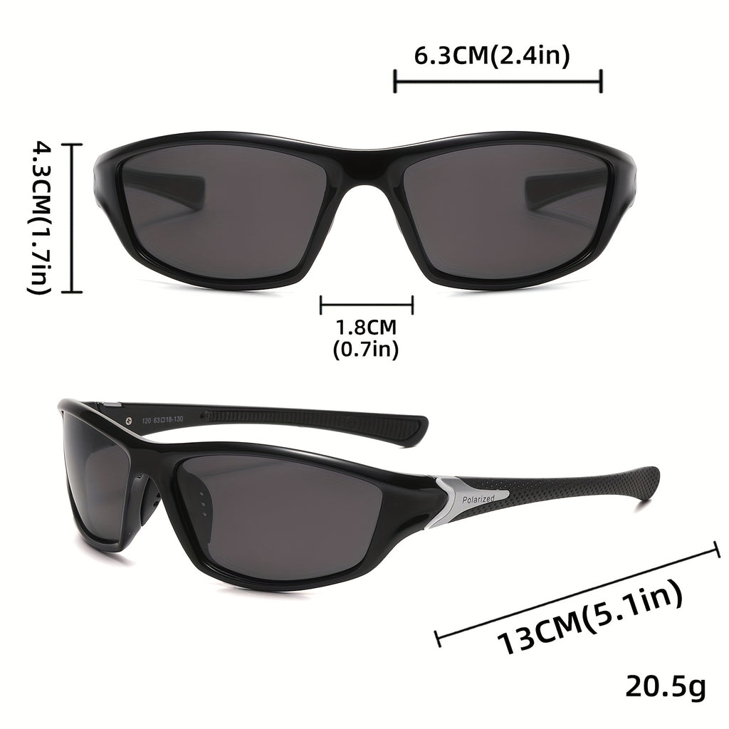 4 Pairs Sports Sunglasses for Men And Women, Full Frame UV Protection, Ultra-Light PC Frame, PC Lens, Very Suitable for Cycling, Rock Climbing, Running, Fishing - Outdoor Leisure Travel Sunglasses for Men And Women