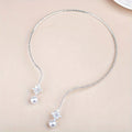 Elegant And Unique Bridal Jewelry with European And American Style, Featuring And Synthetic Zirconia, Perfect for Weddings, Otal Weight Of The Product (2.98g)