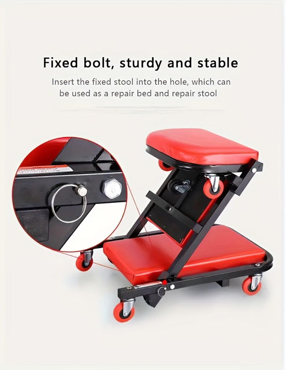 New Gifts for My Husband: 36-inch (approximately 35.98-inch) Outdoor Z-Crawl Seats, Adjustable Load-Board Folding Car Crawl Kit, 6-wheel 2.5-inch (approximately 2.52-inch).Valentine's Day Gifts for Men, Boyfriends, Husbands, And Partners.