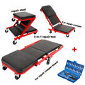 New Gifts for My Husband: 36-inch (approximately 35.98-inch) Outdoor Z-Crawl Seats, Adjustable Load-Board Folding Car Crawl Kit, 6-wheel 2.5-inch (approximately 2.52-inch).Valentine's Day Gifts for Men, Boyfriends, Husbands, And Partners.