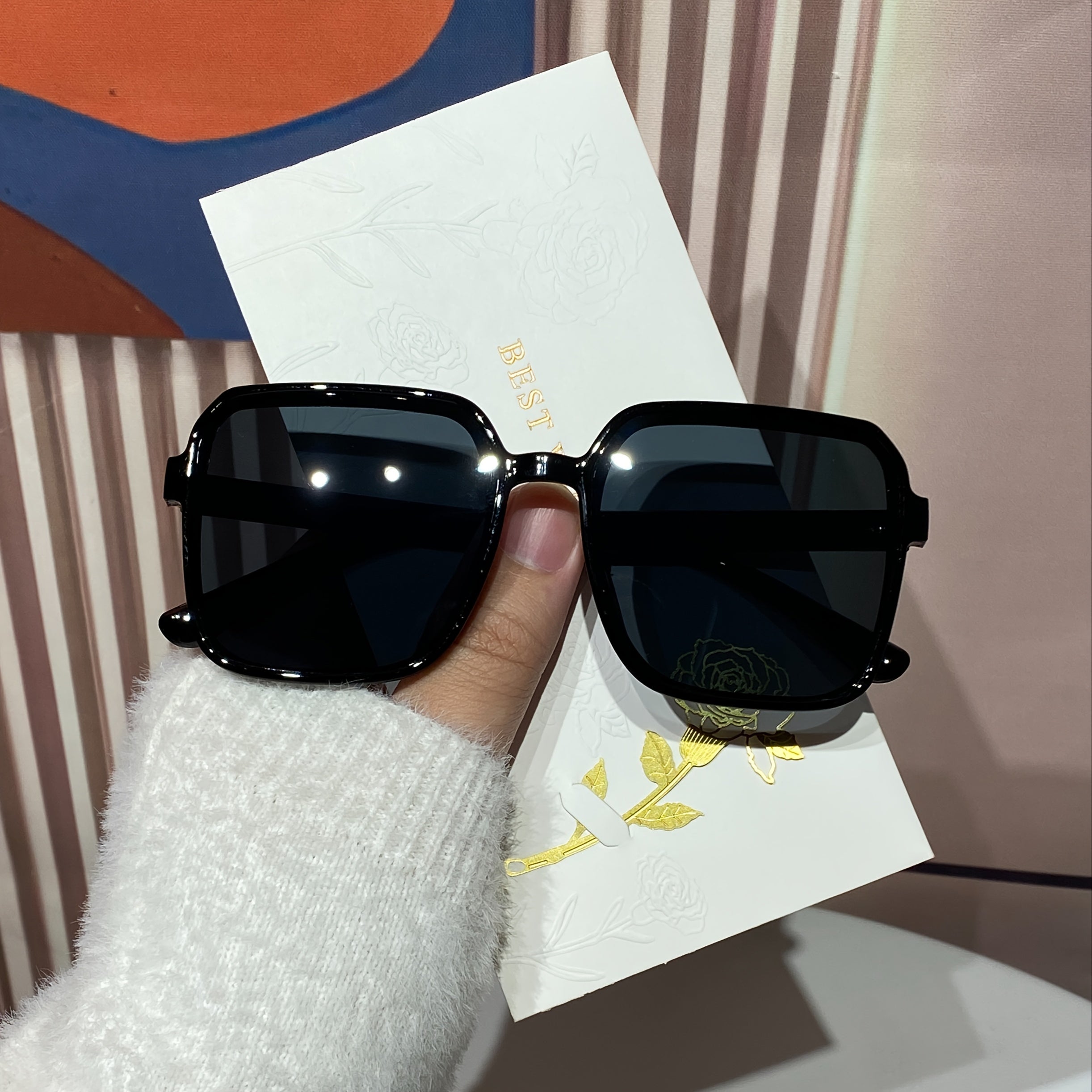 14pcs Women's Square Frame Set | Stylish And Minimalist Casual European & American Trendy Glasses with Durable Pc Frames And Tinted Lenses, Perfect for Parties And Gatherings