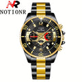 NOTIONR Watches For Men, Business Mens Watches, Quartz Men Watches, Versatile Watch Pairing Combination, Calendar Adjustable, Gifts For Oneself, Reloj Para Hombre.