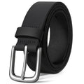 Men's Full Grain Leather Casual Every Day Jeans Belts - Handmade Leather Belt with Gift Box - For Men - Made from Full Grain Leather - Suitable for Everyday Wear - Perfect Gift for Him