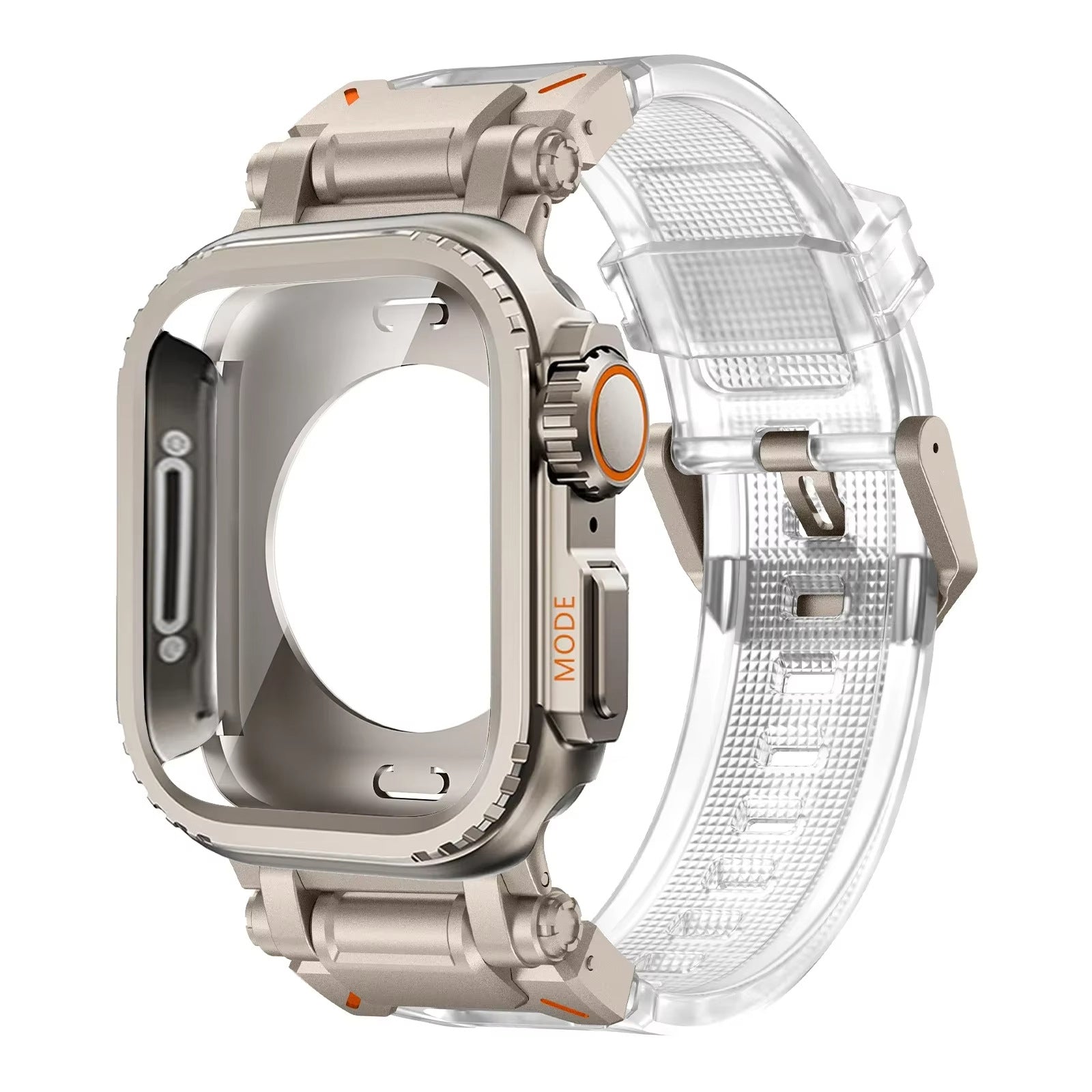 Veuto Stainless Steel Metal Strap, Apple Integrated Case The Watch Strap Additions Are Suitable for Both Men And Women of Apple Watch Iwatch. The Stainless Steel Fashionable Mesh Strap Is Compatible with 11/10/9/8/7/6/Ultra 2 SE Ultra 2
