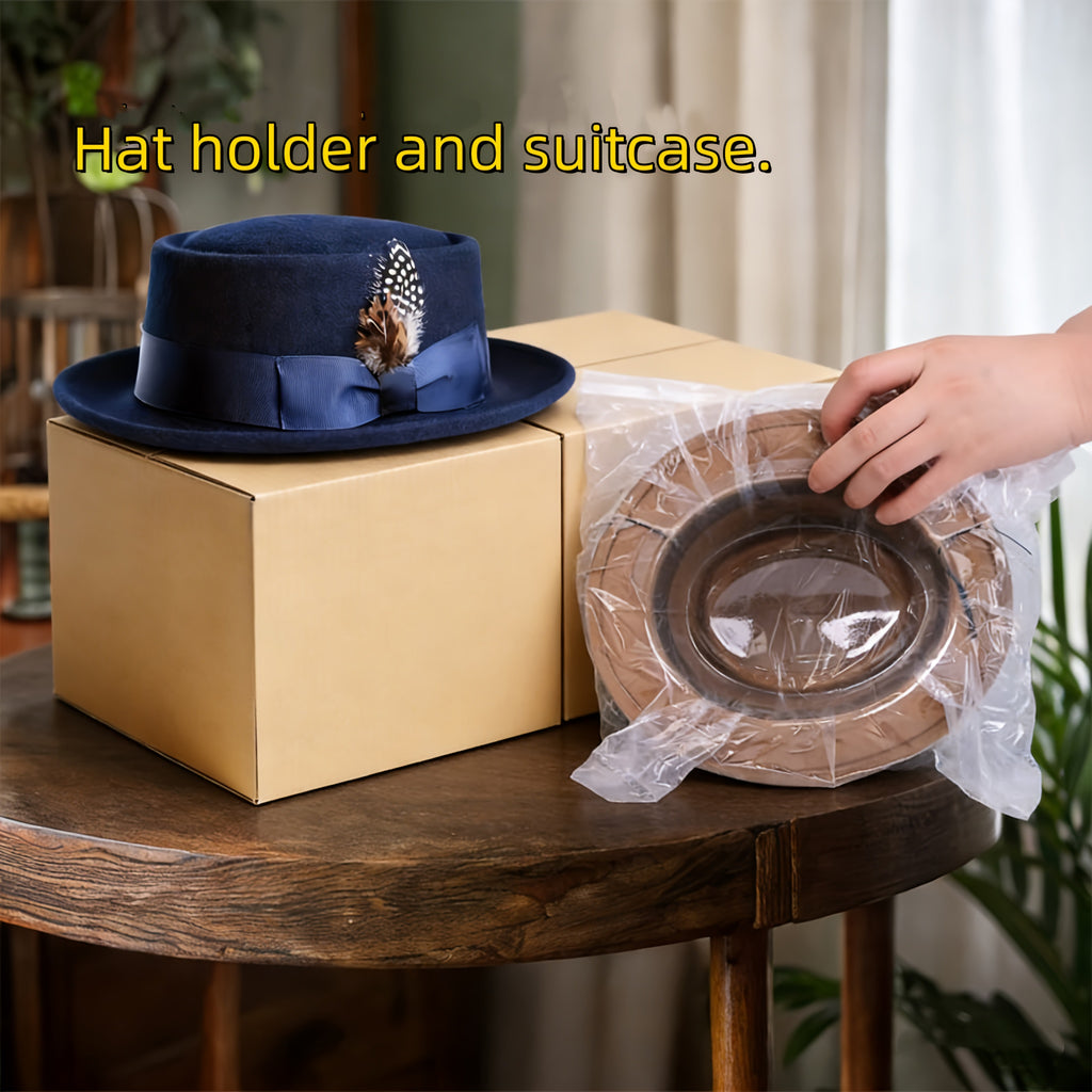 Premium Cashmere Wool Felt Hat - Suitable for Formal Parties, Christmas Gifts, Fedora Hats for Men, Weddings, Jazz Hats, Holiday Parties, Men's and Women's Top Hats, Autumn/winter Wide-brim Cashmere Wool Felt Hats, Exquisite Satin Bow Decoration.